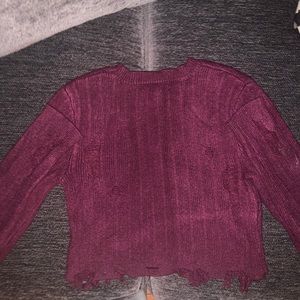Forever 21 long sleeve crop top